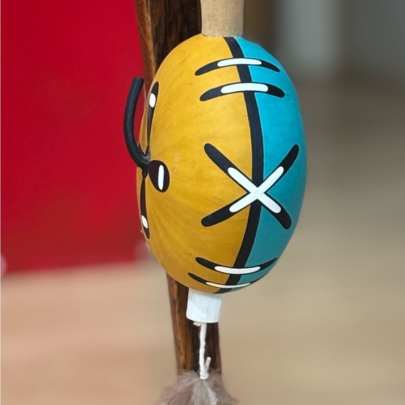 Hopi Gourd Rattle - Picture 3 of 8